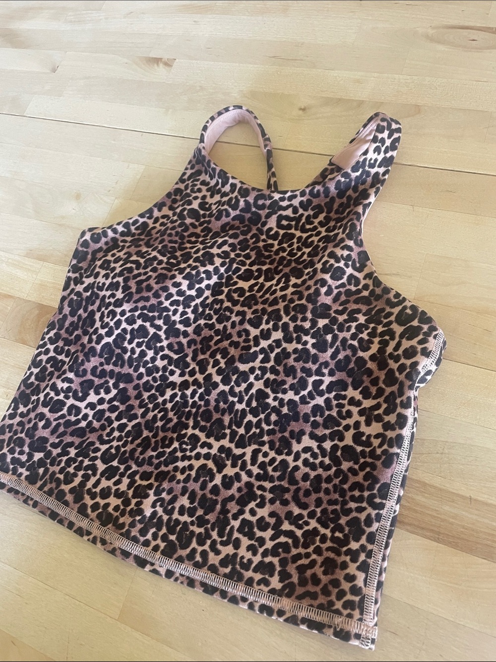 All In Motion Girls Leopard Print Tank - Picture 4 of 7